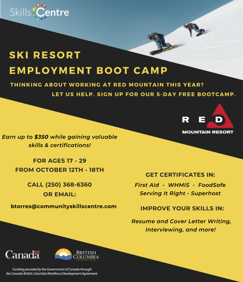 Jobs at RED - RED Mountain Resort