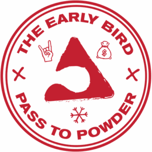 Early Bird Pass to Powder Logo