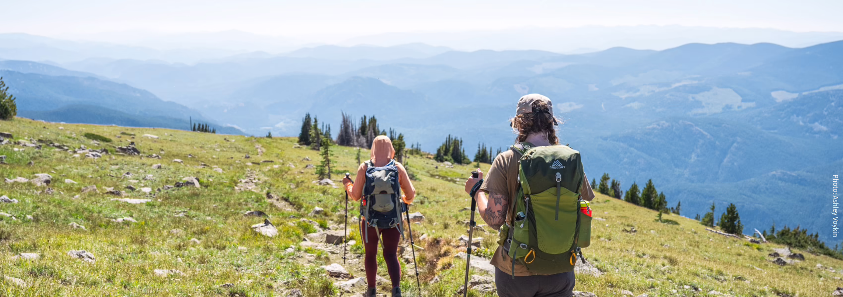 Ashley Voyking Hiking